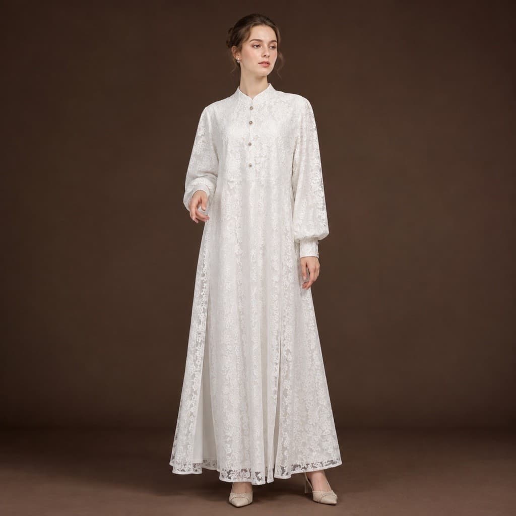 AURELIA DRESS — BRUKAT LACE
