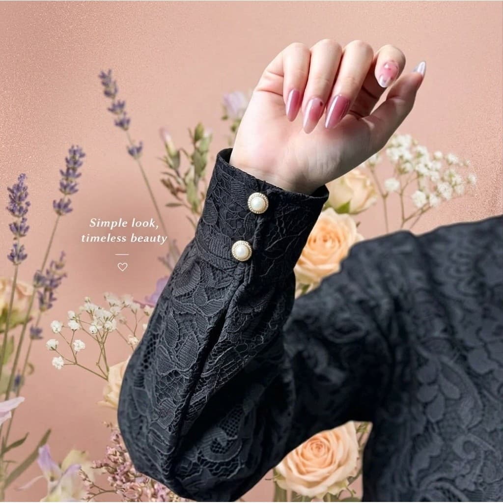 ADELLIA DRESS — ONYX BLACK thumbnail 6