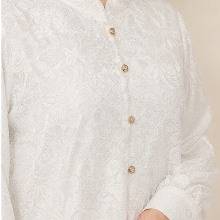 AURELIA DRESS — PURE WHITE thumbnail 7