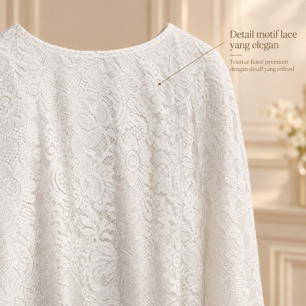 CALISTA KAFTAN — OFF-WHITE thumbnail 3