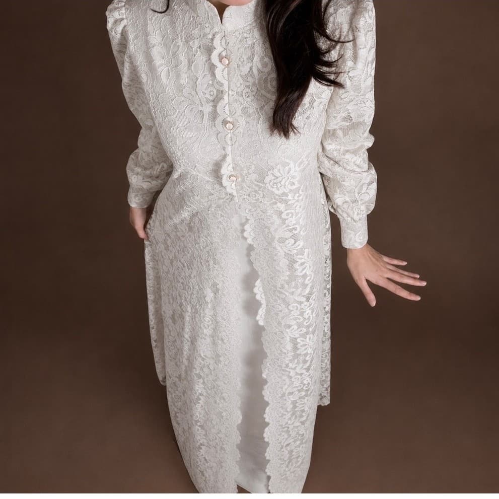 AURELIA DRESS — PURE WHITE thumbnail 5