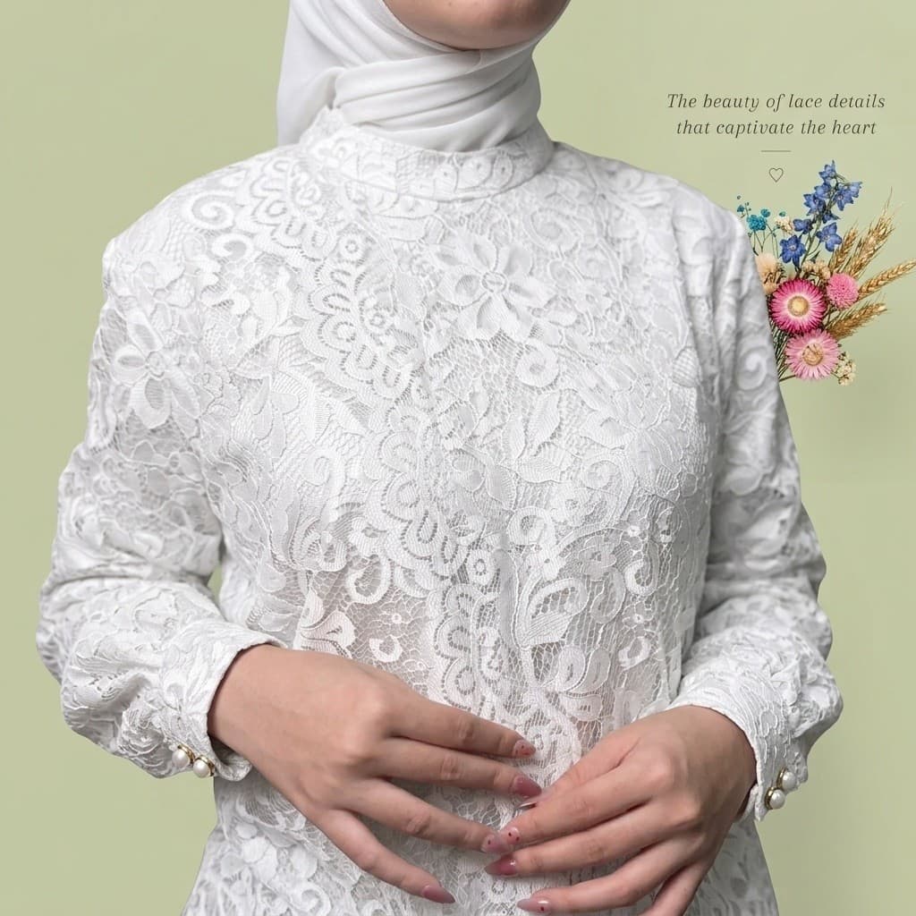 ADELLIA DRESS — PURE WHITE thumbnail 2