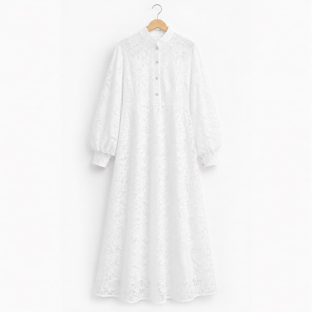AURELIA DRESS — PURE WHITE thumbnail 2