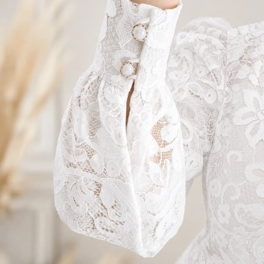 AURELIA DRESS — PURE WHITE thumbnail 6